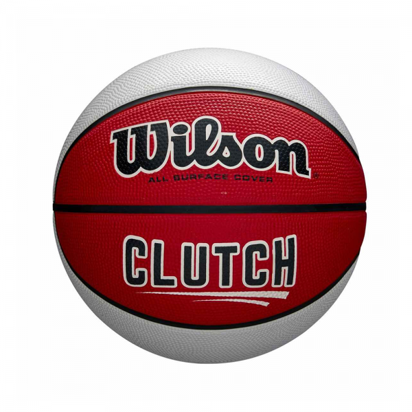 Wilson Clutch Basketball Red & White